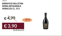 Prezzemolo e Vitale Birrificio dell'etna birra artigianale heracles offerta