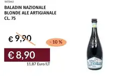 Prezzemolo e Vitale Baladin nazionale blonde ale artigianale offerta