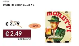 Prezzemolo e Vitale Moretti birra offerta