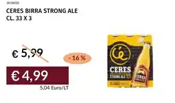 Prezzemolo e Vitale Ceres birra strong ale offerta