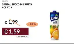 Prezzemolo e Vitale Santal succo di frutta ace offerta