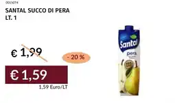 Prezzemolo e Vitale Santal succo di pera offerta
