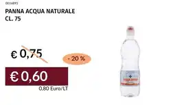Prezzemolo e Vitale Panna acqua naturale offerta