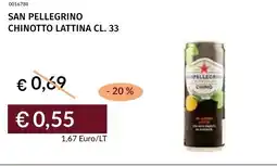Prezzemolo e Vitale San pellegrino chinotto lattina offerta