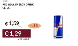 Prezzemolo e Vitale Red bull energy drink offerta