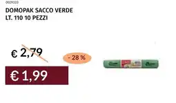 Prezzemolo e Vitale Domopak sacco verde offerta