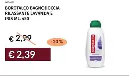 Prezzemolo e Vitale Borotalco bagnodoccia rilassante lavanda e iris offerta