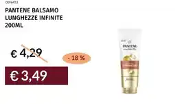 Prezzemolo e Vitale Pantene balsamo lunghezze infinite offerta