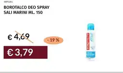 Prezzemolo e Vitale Borotalco deo spray sali marini offerta