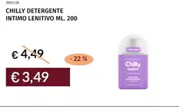 Prezzemolo e Vitale Chilly detergente intimo lenitivo offerta