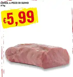 Bennet Lonza a pezzi di suino offerta