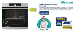 Euronics Hisense FORNO INCASSO ELETTRICO BI350XPZ offerta