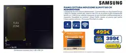 Euronics SAMSUNG PIANO COTTURA INDUZIONE SLIM FIT 60 CM NZ64B5045GK offerta