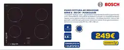 Euronics BOSCH PIANO COTTURA AD INDUZIONE SERIE 2-60 CM - PUG611AA5E offerta