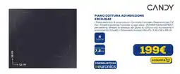 Euronics CANDY PIANO COTTURA AD INDUZIONE KRCDJ642 offerta