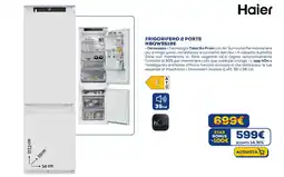 Euronics Haier FRIGORIFERO 2 PORTE HBQW5518E offerta