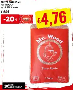 Bennet Pellet enplus a1 MR WOODY offerta