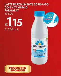 Bennet Latte parzialmente scremato con vitamina d PARMALAT offerta