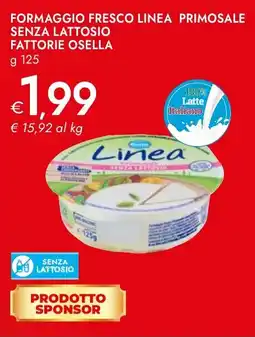 Bennet Formaggio fresco linea primosale senza lattosio FATTORIE OSELLA offerta