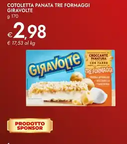 Bennet Cotoletta panata tre formaggi GIRAVOLTE offerta