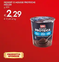 Bennet Dessert o mousse proteiche MÜLLER offerta