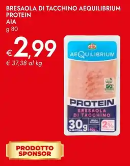 Bennet Bresaola di tacchino aequilibrium protein ΑΙΑ offerta