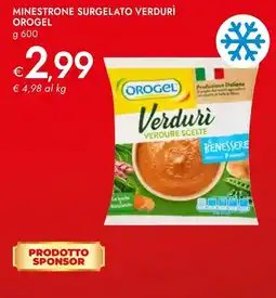 Bennet Minestrone surgelato verdurì OROGEL offerta