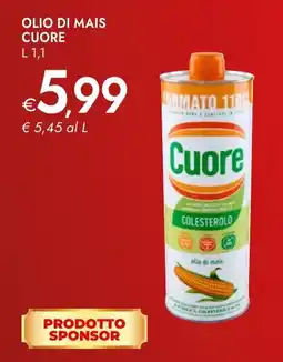 Bennet Olio di mais CUORE offerta