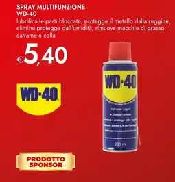 Bennet SPRAY MULTIFUNZIONE WD-40 offerta
