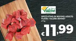 Bennet Spezzatino di bovino adulto FILIERA VALORE BENNET offerta