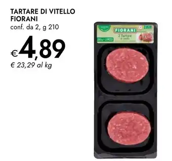 Bennet Tartare di vitello FIORANI offerta
