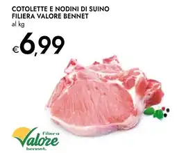 Bennet Cotolette e nodini di suino FILIERA VALORE BENNET offerta