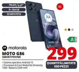 Comet motorola MOTO G86 SMARTPHONE offerta