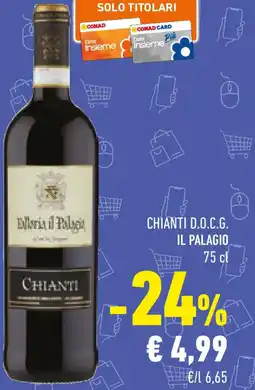 Conad Chianti d.o.c.g. IL PALAGIO offerta