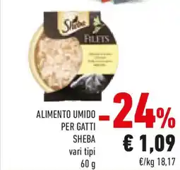 Conad Alimento umido per gatti SHEBA vari tipi offerta
