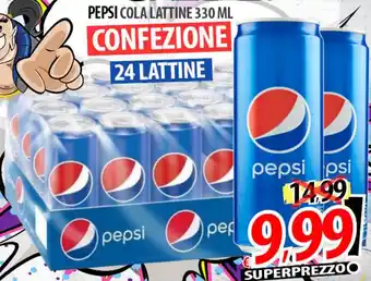 Il Genio Supermercato Pepsi cola lattine offerta