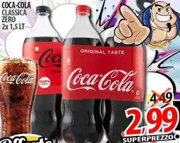 Il Genio Supermercato Coca-cola classica zero offerta