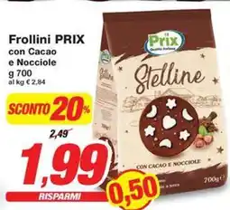 Prix Quality Frollini PRIX offerta