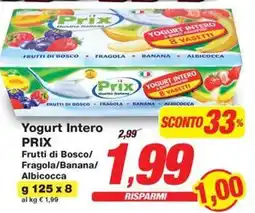 Prix Quality Yogurt Intero PRIX offerta