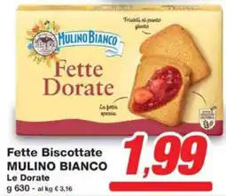 Prix Quality Fette Biscottate MULINO BIANCO offerta
