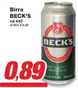 Prix Quality Birra BECK'S offerta