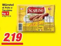 Prix Quality Würstel di Pollo e Tacchino offerta