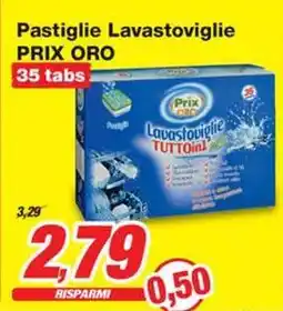Prix Quality Pastiglie Lavastoviglie PRIX ORO offerta