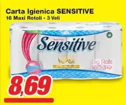 Prix Quality Carta Igienica SENSITIVE offerta