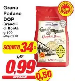 Prix Quality Grana Padano DOP Granelli di Bontà offerta