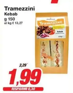 Prix Quality Tramezzini Kebab offerta