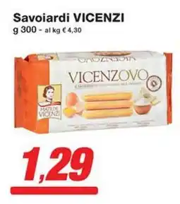 Prix Quality Savoiardi VICENZI offerta