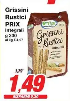 Prix Quality Grissini Rustici PRIX offerta