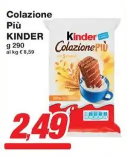 Prix Quality Colazione Più KINDER offerta