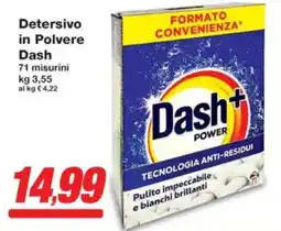 Prix Quality Detersivo in Polvere Dash offerta